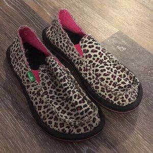 Sanuk Leopard Slip On